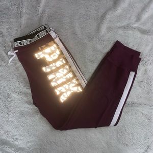 PINK by VS joggers (reflective)
